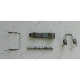 Крючок люка, пружина, ось, крепеж стиральной машины Zanussi FL 984 CN