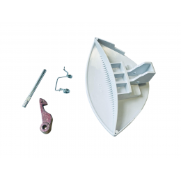 Ручка люка стиральной машины Indesit C00075323 W105TX, WS105TX, W84TX, W81EX, W101EX и т.д. КИТАЙ