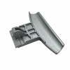 Ручка люка серебристая стиральной машины Ariston ARXD105CIS/S, ARXF105CIS/S, ARXXD105CIS/S
