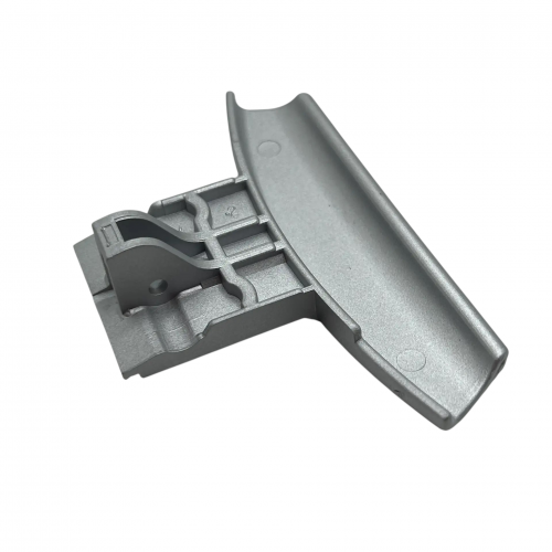 Ручка люка серебристая стиральной машины Ariston ARXD105CIS/S, ARXF105CIS/S, ARXXD105CIS/S