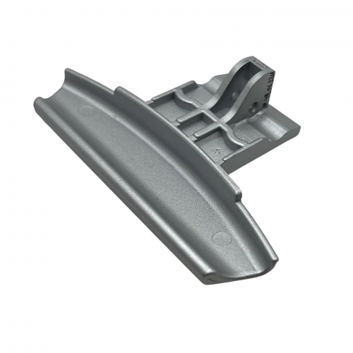 Ручка люка серебристая стиральной машины Ariston ARXD105CIS/S, ARXF105CIS/S, ARXXD105CIS/S