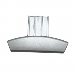 Ручка люка серебристая стиральной машины Ariston ARXD105CIS/S, ARXF105CIS/S, ARXXD105CIS/S