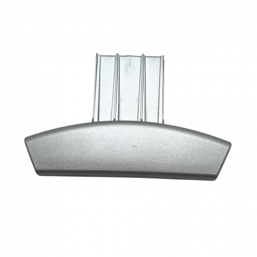 Ручка люка серебристая стиральной машины Ariston ARXD105CIS/S, ARXF105CIS/S, ARXXD105CIS/S