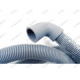 Шланг слива для стиральной машины Indesit LG, Gor., Ardo, Samsung, Indesit, Ariston, MIDEA, Hansa и т.д. Г-образный - длина 1,5 метра