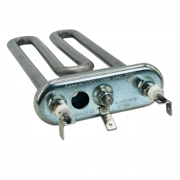 Тэн для стиральной машины Ariston, Indesit, Whirlpool 1700W 170 мм с отверстием C00380151 KAWAI W10954878