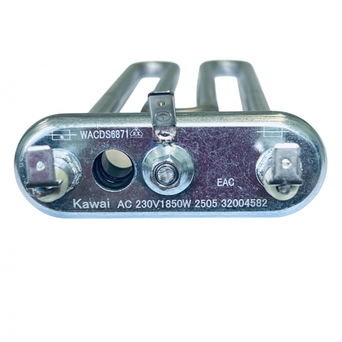 Тэн для стиральной машины VESTEL, Hansa и т.д.1850W 220 мм прямой с отверстием KAWAI 32004582 WACDS6871