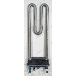Тэн 1850W, 200 мм, прямой с отверстием двойная клемма для стиральной машины