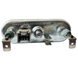 Тэн для стиральной машины AEG, Electrolux 1950W 230 мм прямой в сборе с датчиком NTC - 132724242 KAWAI - 3792301305