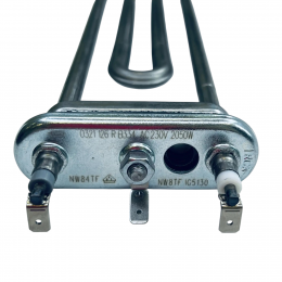 Тэн для стиральной машины Bosch Siemens 2000W 240 мм прямой с отверстием под датчик