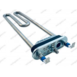 Тэн для стиральной машины Bosch, Siemens и т.д. 2000W 240 мм прямой с отверстием Backer HTR016BO