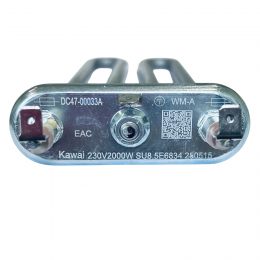 Тэн для стиральной машины Samsung DC47-00033A 2000W Kawai 220 мм прямой с керамическим покрытием