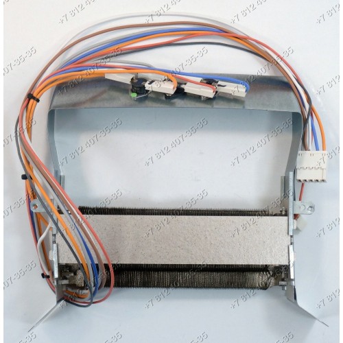 Тэн сушильной машины Ariston TVF651EU/HA, ASL600V(EX), TVF760P, TVF760G, TVF760A, TVF751(EU)ASL700V(EX) Indesit IDVA735(EU), IDVA835(EU) и т.д.2200W230V-ОРИГИНАЛ!