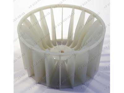 Крыльчатка вентилятора для сушильной машины AEG, Electrolux, Zanussi, Rosenlew и т.д. 1254349028