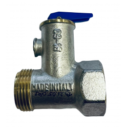 Клапан предохранительный с рычажком для водонагревателей ARISTON 3/4", 8,5 Бар, Италия 60001310 - ОРИГИНАЛ
