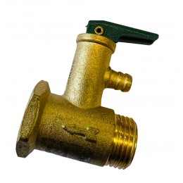Клапан предохранительный с ручкой для водонагревателя Haier 1/2", 8 Бар - 0040801328