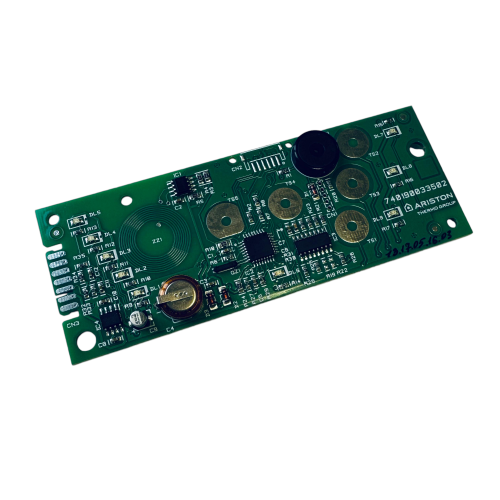 Плата управления - плата дисплея водонагревателя ARISTON 6500727400 - HMI-MED-FL, 000342416500