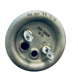 Тэн 2000W фланец 64 мм водонагревателя Thermex, Timberk, ATT и т.д.  Длина 395 мм - SpT066060